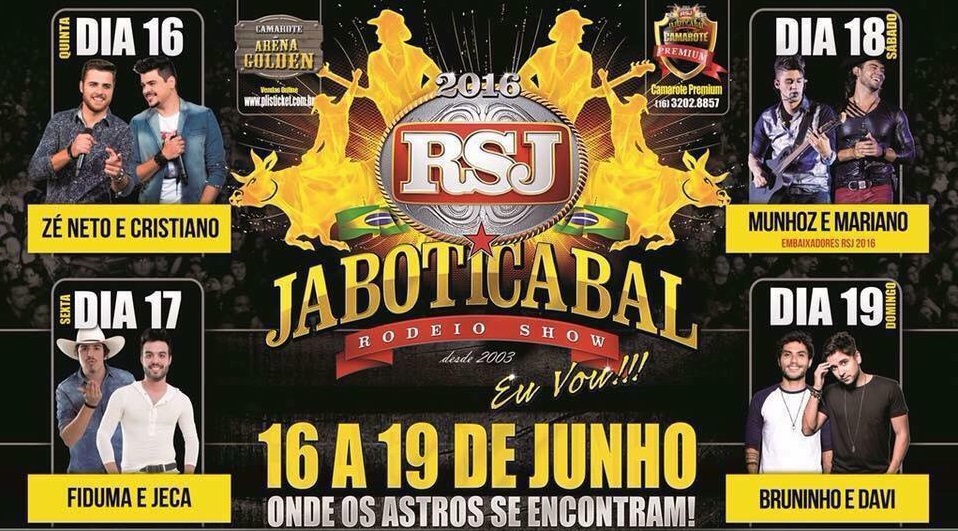 Rodeio Show Jaboticabal 2016